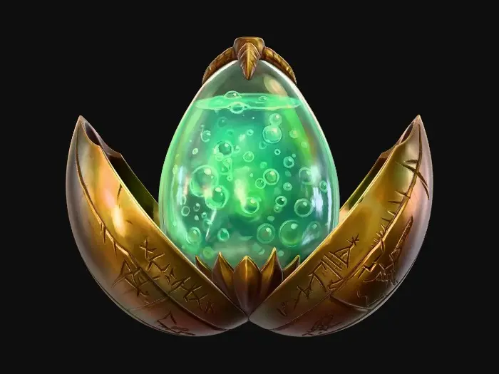 3D model for Triwizard Golden Egg