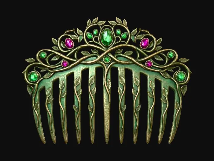 3D model for Hair Comb