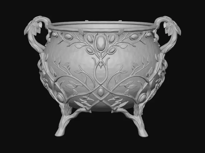 3D model for Emerald Cauldron