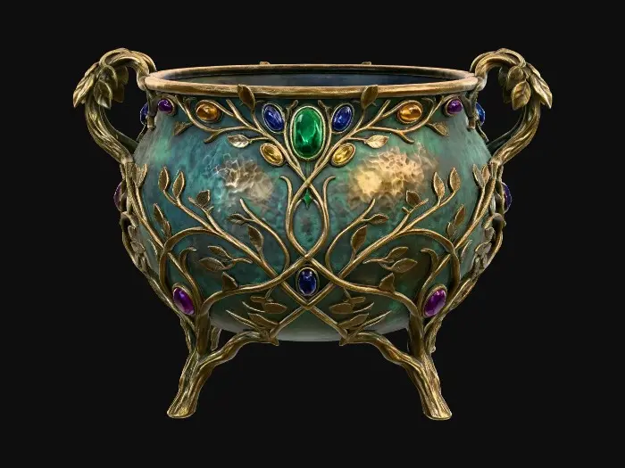 3D model for Emerald Cauldron
