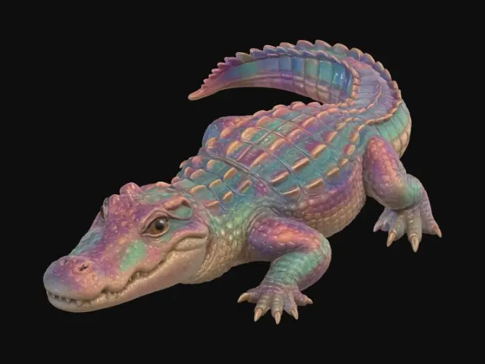 3D model for Prismatic Alligator