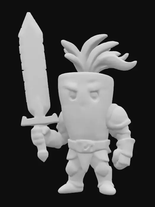 3D model for Carrot Knight, #AroundTheWorld#