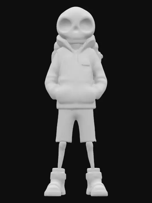 3D model for Backpack Bones