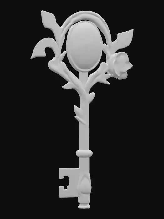 3D model for Emerald Blossom Key