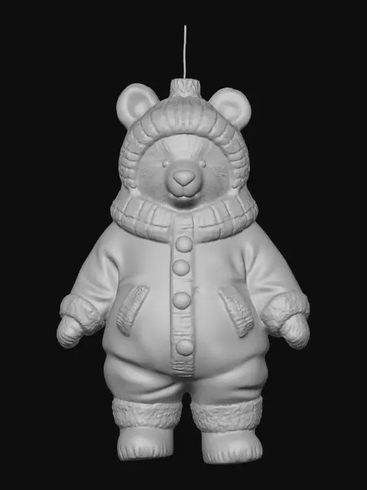 3D model for Christmas Bear Toy, #Christmas2025#