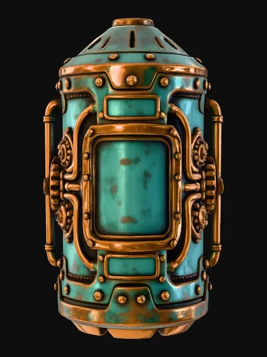 3D model for Fallout Style Battery