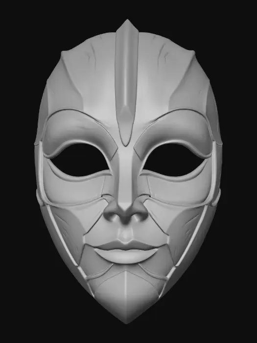 3D model for Ethereal Warrior Mask