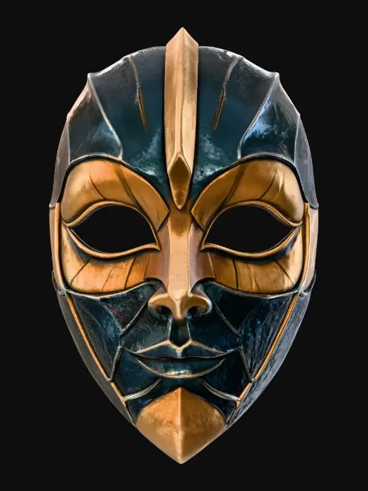 3D model for Ethereal Warrior Mask