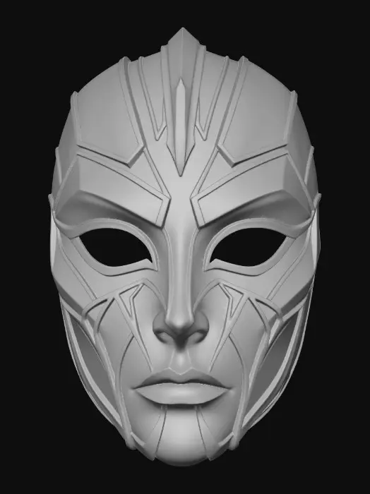 3D model for Warrior Mask