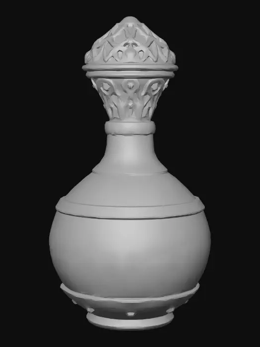 3D model for Emerald Elixir Vessel