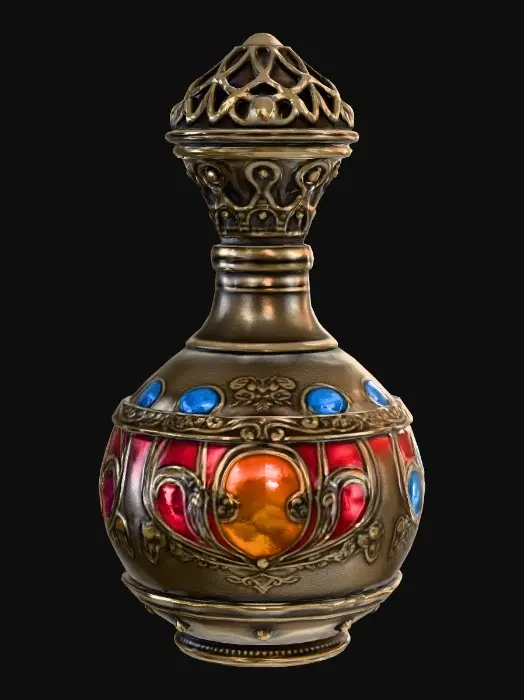 3D model for Emerald Elixir Vessel