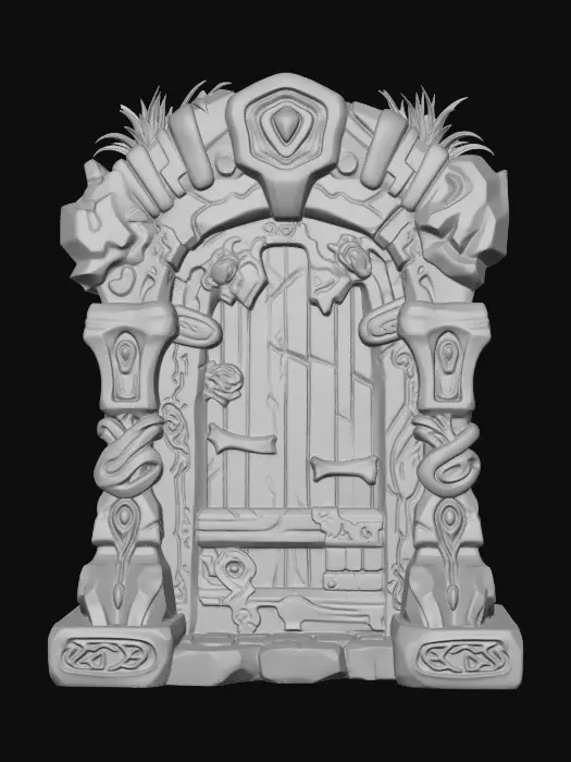 3D model for Enchanted Door