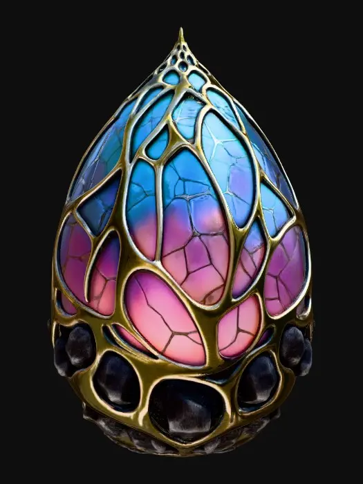 3D model for Enchanted Dragon Egg