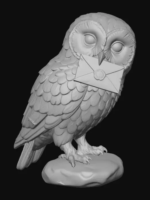 3D model for Owl Messenger
