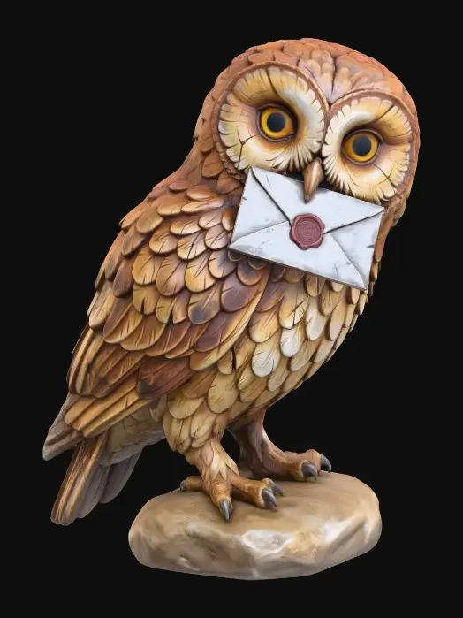 3D model for Owl Messenger