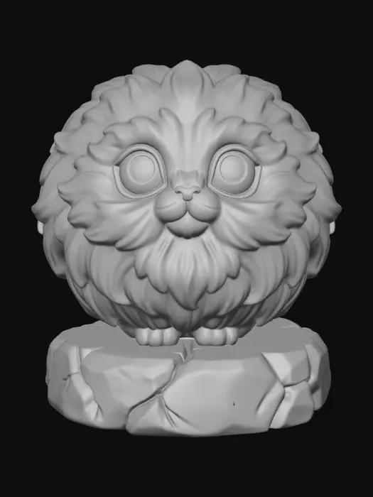 3D model for Puffskein
