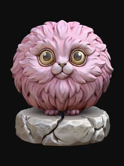 3D model for Puffskein