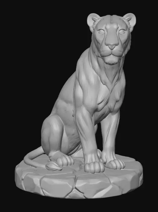 3D model for Lioness