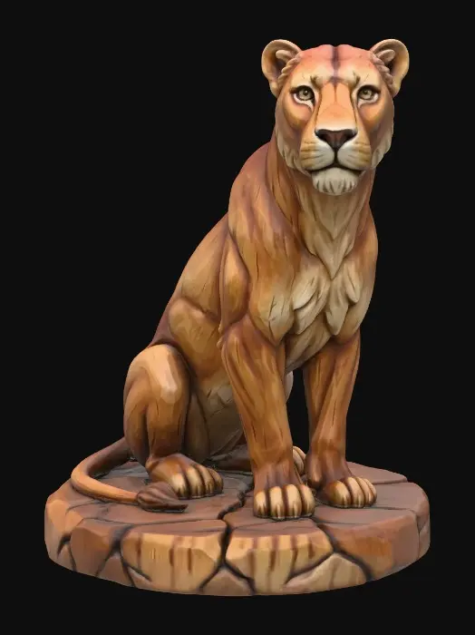 3D model for Lioness
