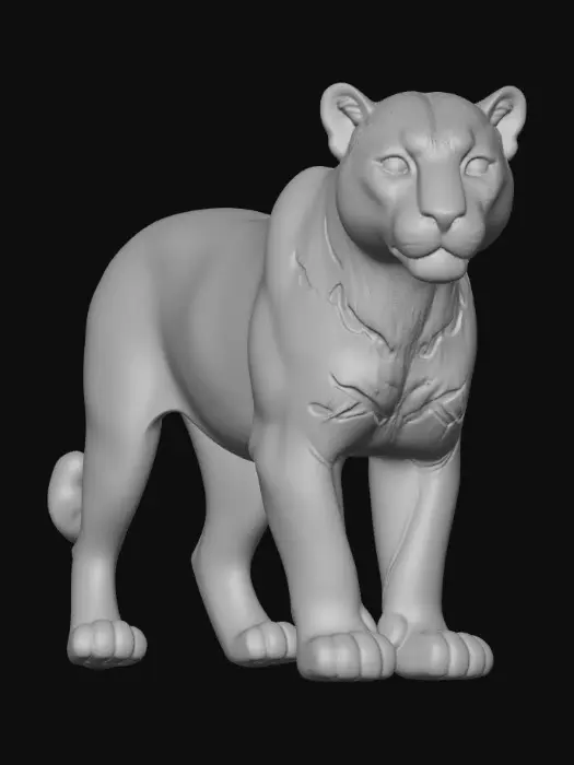 3D model for Jaguar