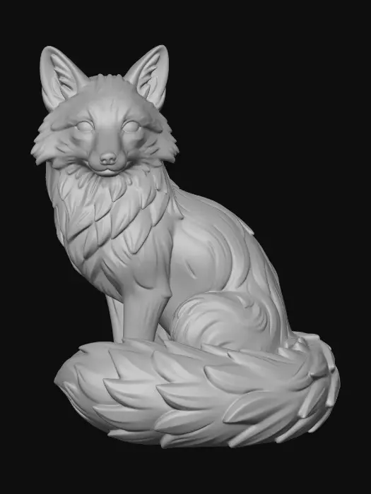 3D model for Ember Fox