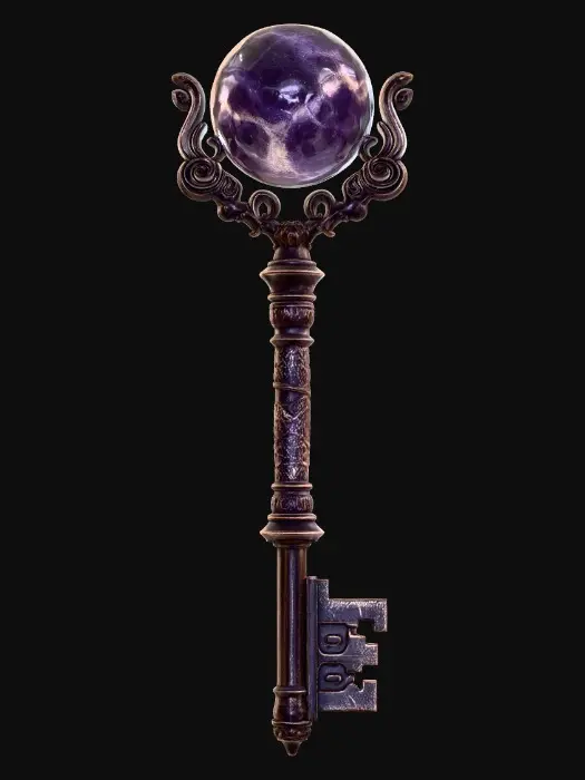 3D model for Mysterious Key