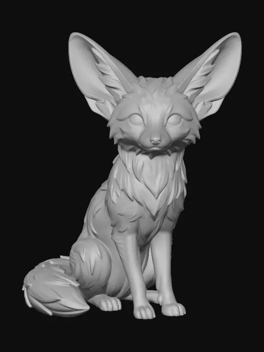 3D model for Fennec Fox