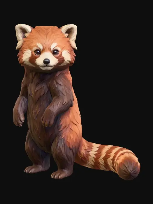 3D model for Red Panda