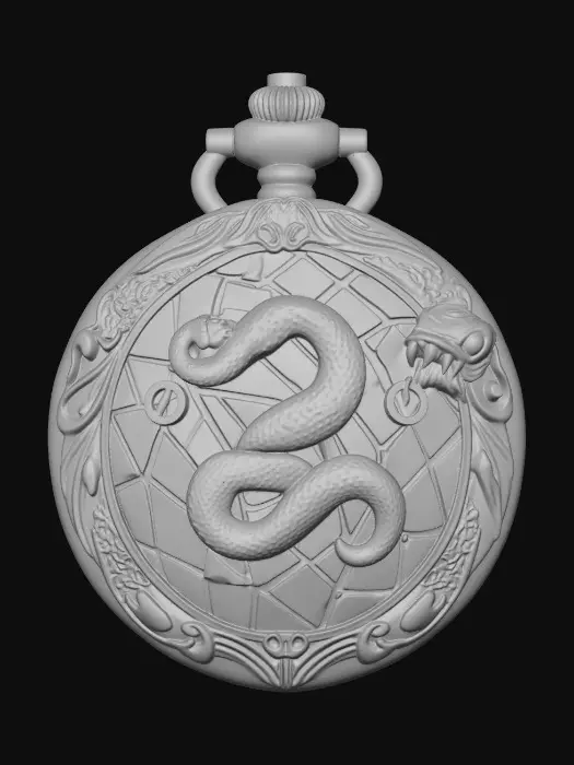 3D model for Serpent Locket