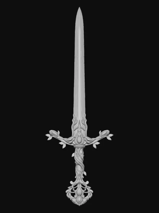 3D model for Vinebound Sword