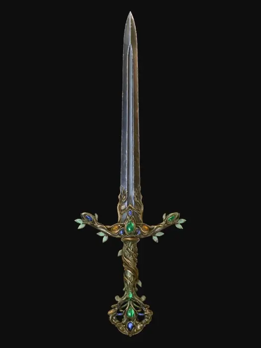 3D model for Vinebound Sword