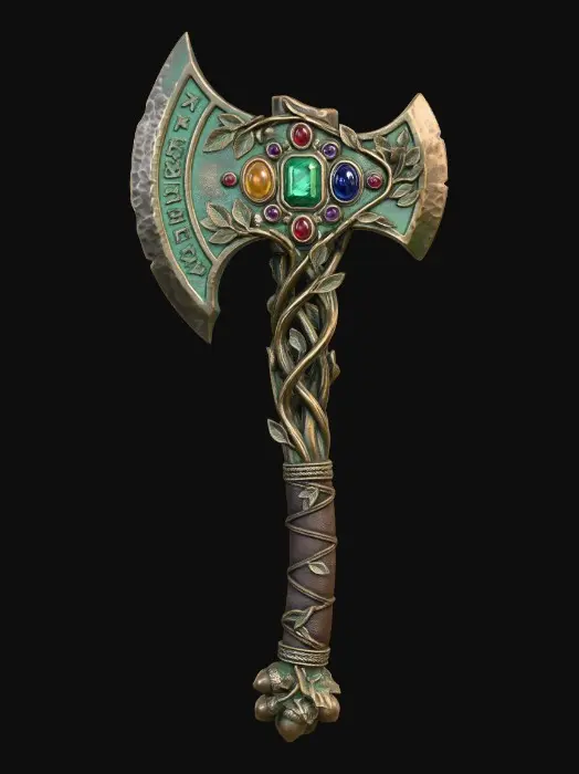 3D model for Battle Axe