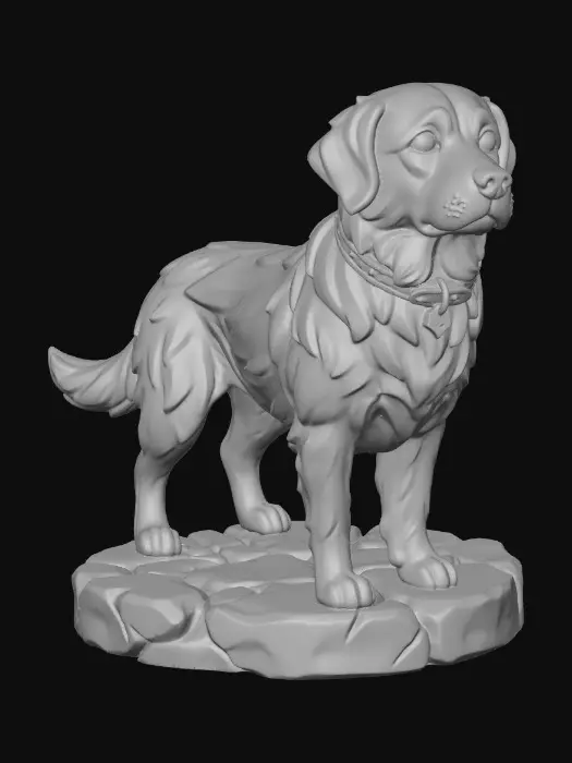 3D model for Retriever