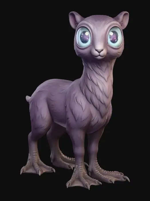 3D model for Mooncalf