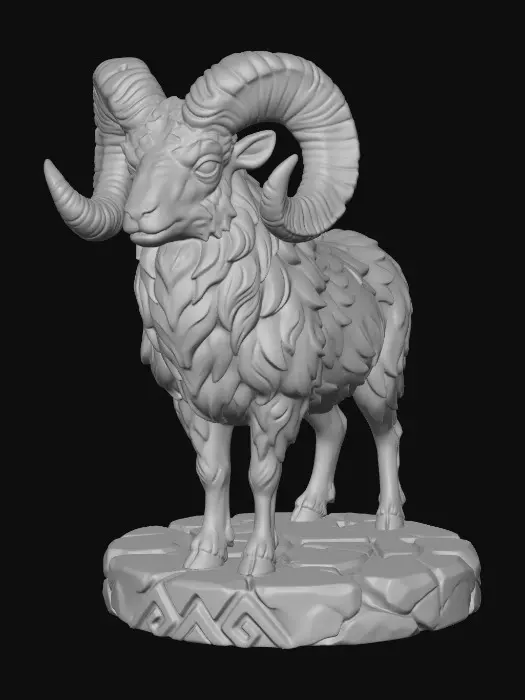 3D model for Bighorn sheep