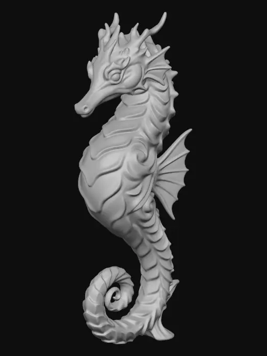 3D model for Seahorse