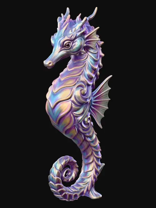 3D model for Seahorse
