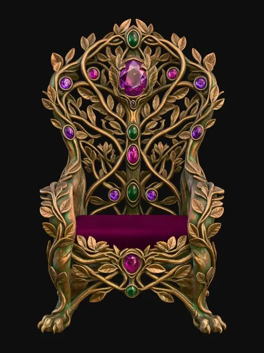 3D model for Throne of the Living Grove