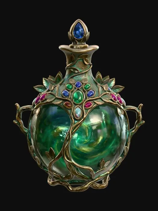 3D model for Poison Jar