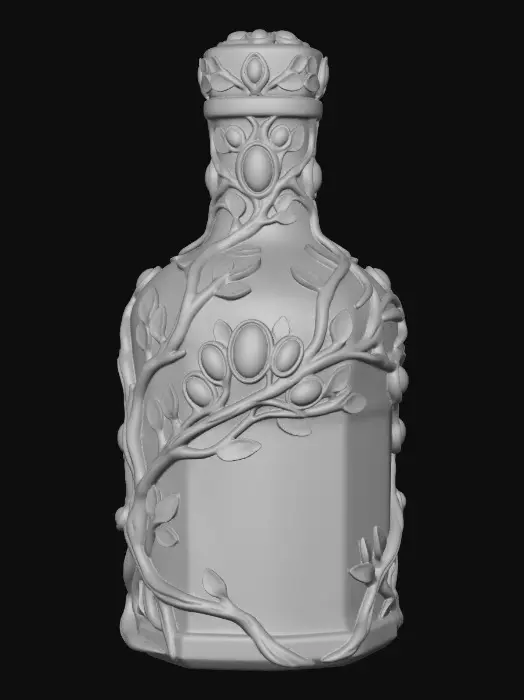 3D model for Elixir Bottle