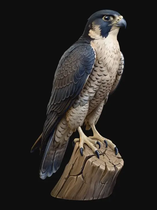 3D model for Peregrine Falcon
