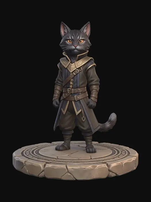 3D model for Whisker Knight