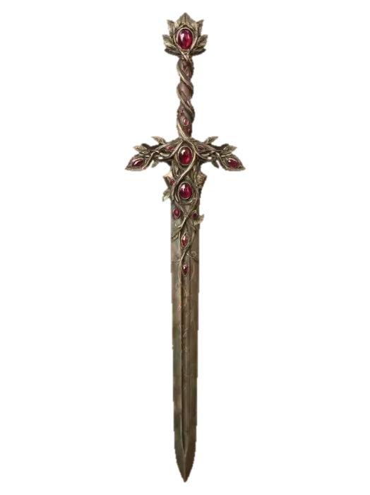 Sword - Combat-3D-modell, genererad av AI