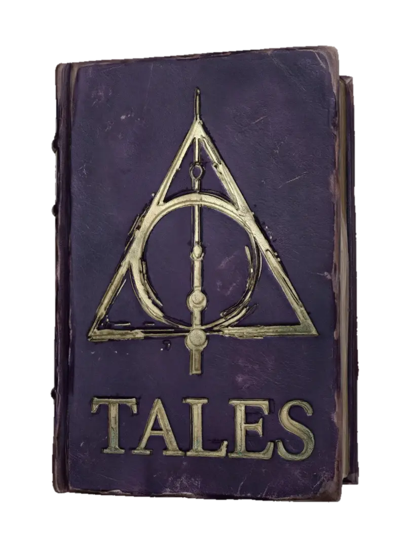 Tales of the Deathly Hallows - Harry Potter 3D model, AI generated