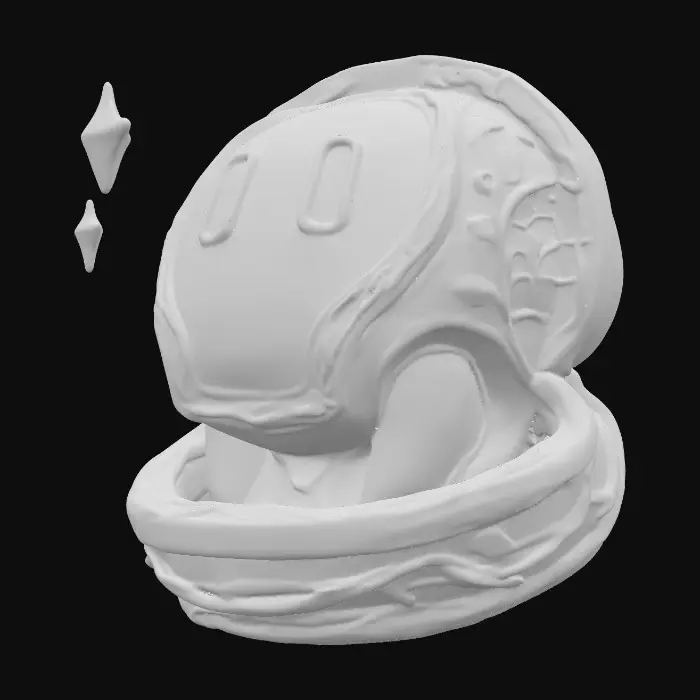 3D model for Meshy Logo Miniature