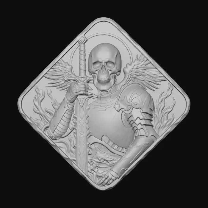 3D model for Eternal Guardian Coin