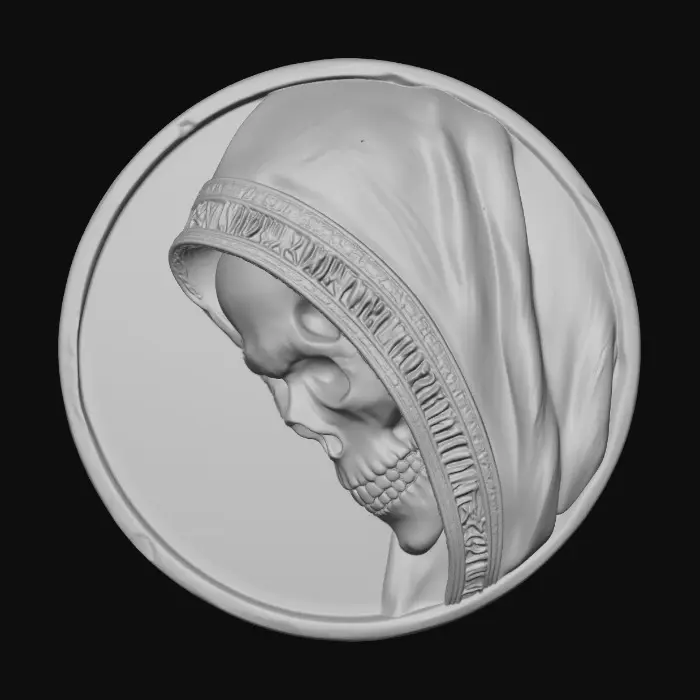 3D model for Eternal Silence Coin