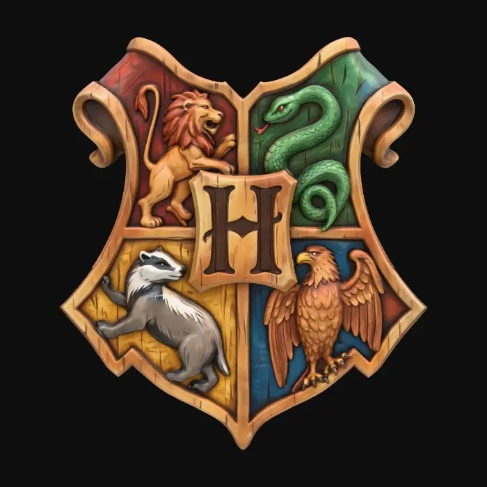 3D model for Hogwarts Crest