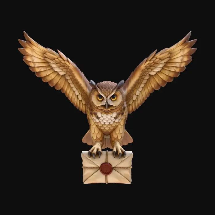 3D model for Winged Courier