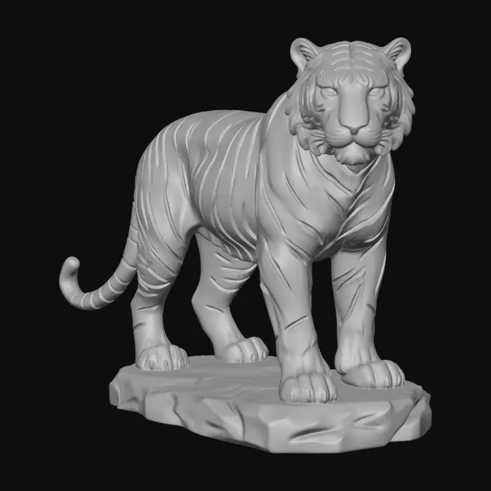 3D model for Tiger